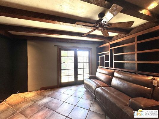 Interior, Living room, Wooden Beams