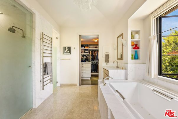 Bathroom, Dual Sink Vanities, Glass Shower, Interior, Walk-in Closets