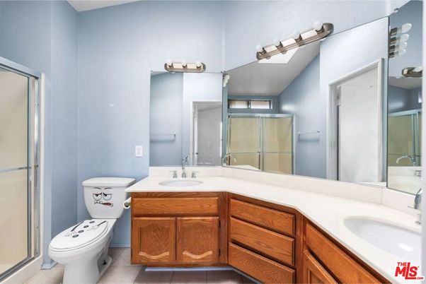 Bathroom, Dual Sink Vanities, Glass Shower, Interior