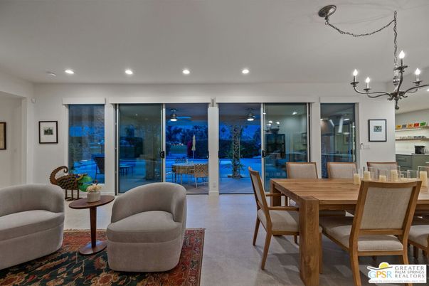 Chandelier, Dining room, Interior, Recessed Lighting