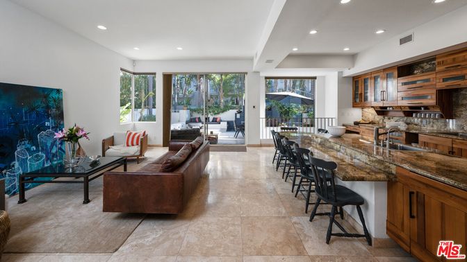 Interior, Kitchen, Living room, Recessed Lighting