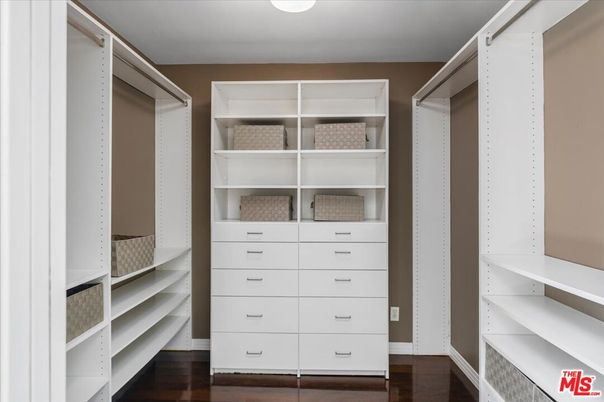 Interior, Walk-in Closets, Wood Texture Flooring