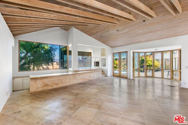Empty room, Fireplace, Interior, Wooden Beams, Wooden Ceilings
