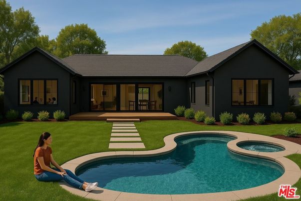 Backyard, Exterior, Pool