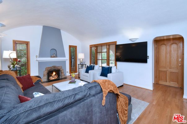 Fireplace, Interior, Living room, Wood Texture Flooring
