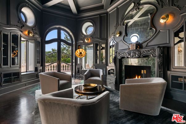 Fireplace, Interior, Living room, Wood Texture Flooring