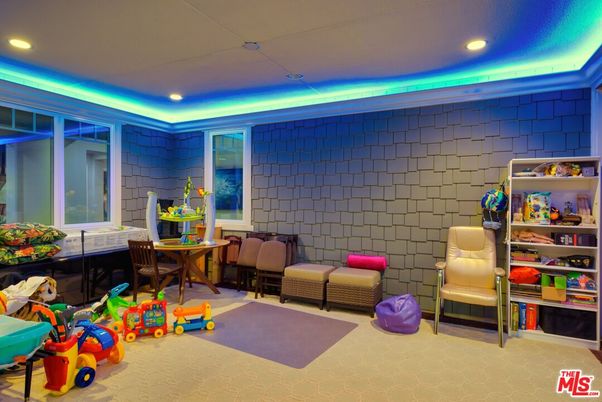 Interior, Recessed Lighting, Stone Walls