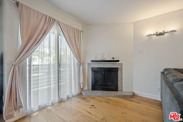 Fireplace, Interior, Wood Texture Flooring