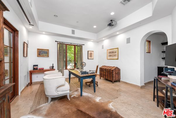 Home Office, Interior, Recessed Lighting