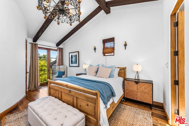 Bedroom, Interior, Wooden Beams, Wood Texture Flooring