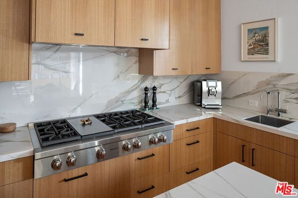 Interior, Kitchen, Marble Walls
