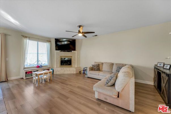 Fireplace, Interior, Living room, Wood Texture Flooring