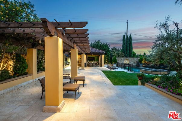 Backyard, Exterior, Fireplace