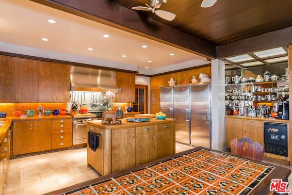 Interior, Kitchen, Recessed Lighting, Stainless Steel Appliances, Wooden Ceilings