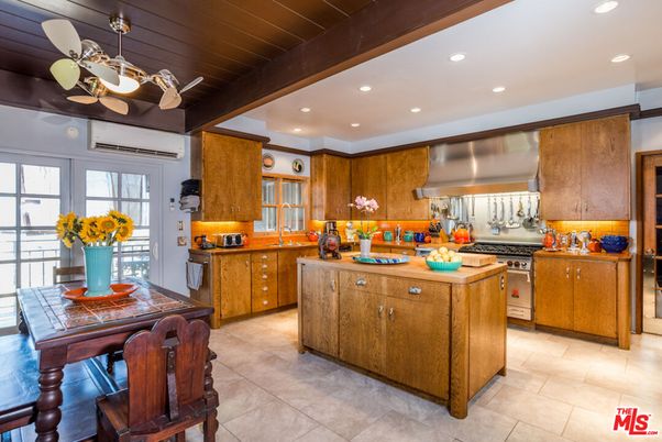 Interior, Kitchen, Recessed Lighting, Stainless Steel Appliances, Wooden Ceilings