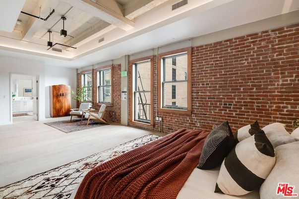 Bedroom, Interior, Stone Walls