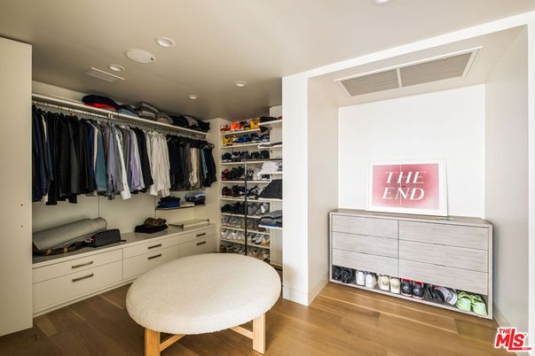 Interior, Recessed Lighting, Walk-in Closets, Wood Texture Flooring