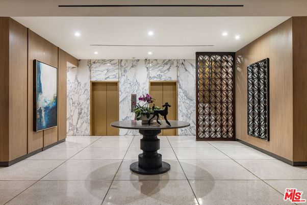 Interior, Marble Walls, Recessed Lighting