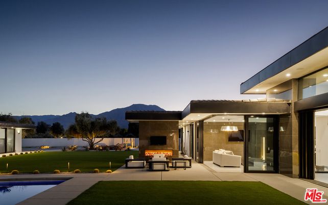 Backyard, Exterior, Fireplace, Pool