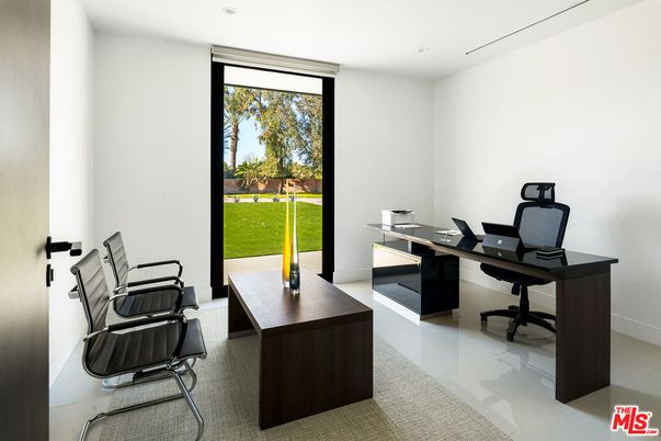 Home Office, Interior, Recessed Lighting