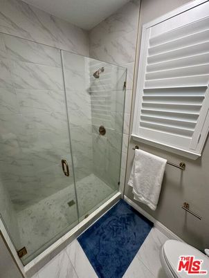 Bathroom, Glass Shower, Interior, Marble, Marble Walls