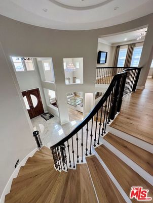 Interior, Marble, Recessed Lighting, Wood Texture Flooring