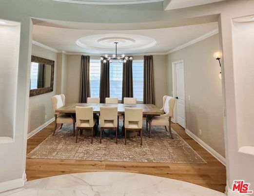 Dining room, Interior, Wood Texture Flooring