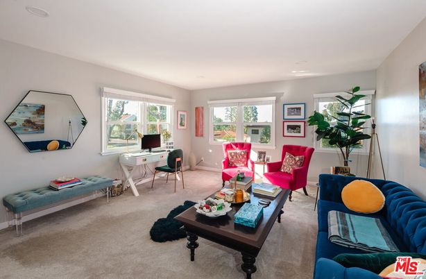 Home Office, Interior, Living room, Recessed Lighting