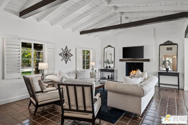 Fireplace, Interior, Living room, Wooden Beams