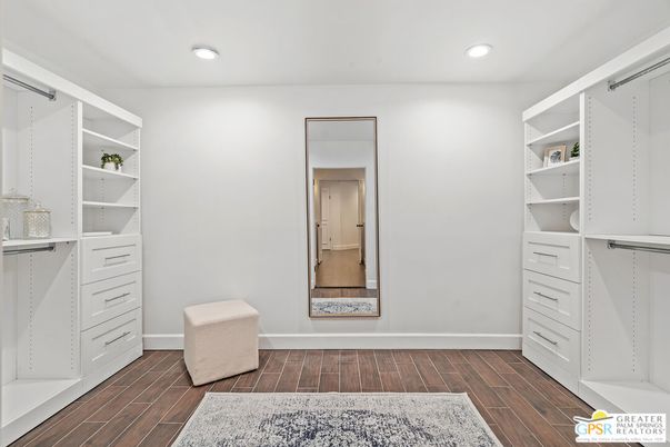 Interior, Recessed Lighting, Walk-in Closets, Wood Texture Flooring