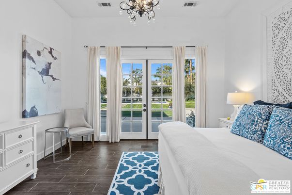 Bedroom, Chandelier, Interior, Wood Texture Flooring