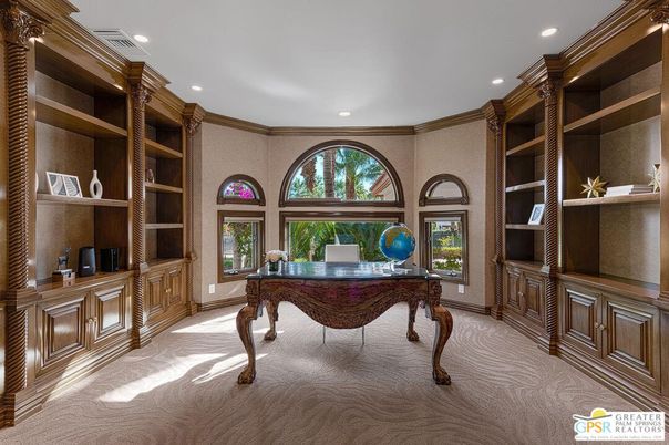 Home Office, Interior, Recessed Lighting