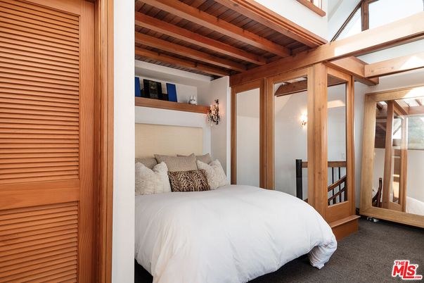 Bedroom, Interior, Wooden Beams, Wooden Ceilings