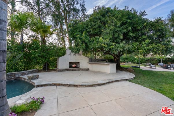 Backyard, Exterior, Fireplace, Pool