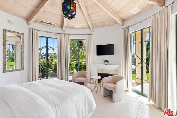 Bedroom, Fireplace, Interior, Wooden Beams, Wooden Ceilings