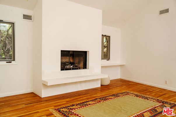 Fireplace, Interior, Wood Texture Flooring
