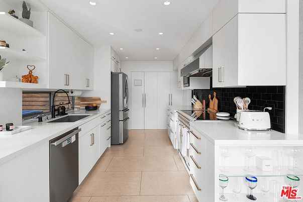 Interior, Kitchen, Recessed Lighting, Stainless Steel Appliances