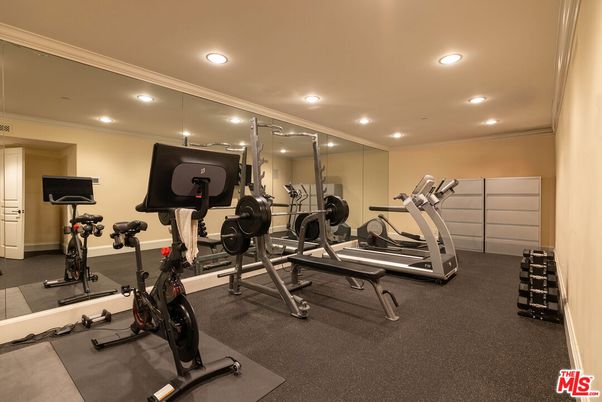 Fitness Equipment, Interior, Recessed Lighting