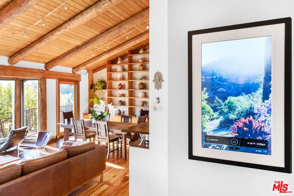 Dining room, Interior, Living room, Wooden Beams, Wooden Ceilings, Wood Texture Flooring