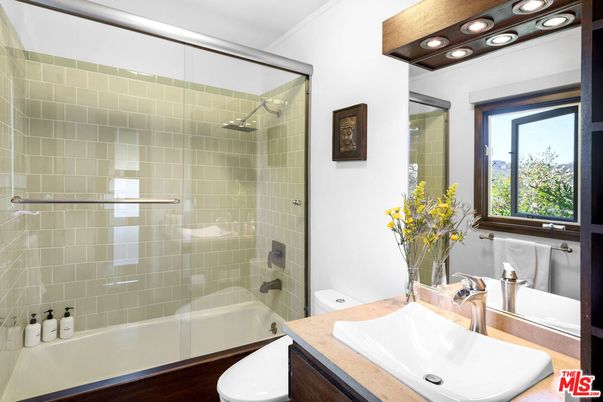Bathroom, Glass Shower, Interior, Wood Texture Flooring