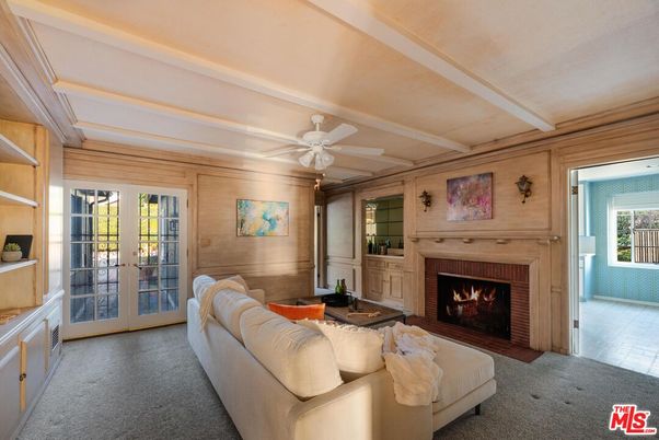 Fireplace, Interior, Living room, Wooden Walls