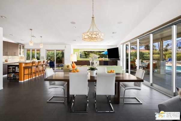 Dining room, Interior, Kitchen, Pendant Lights, Recessed Lighting