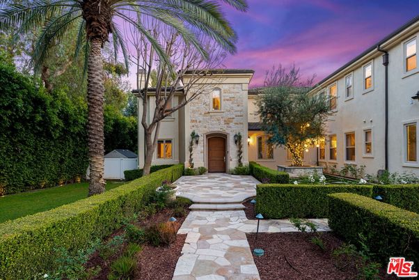 Attached, Backyard, Exterior, Facade, Mediterranean