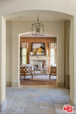 Fireplace, Interior, Pendant Lights, Wood Texture Flooring