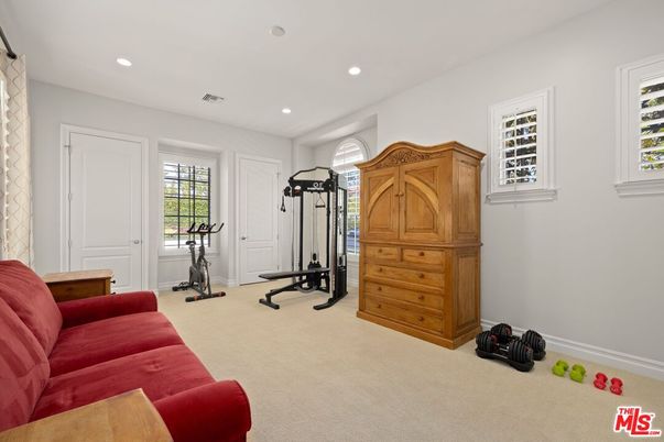 Fitness Equipment, Interior, Recessed Lighting