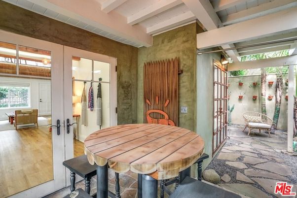 Dining room, Interior, Wood Texture Flooring