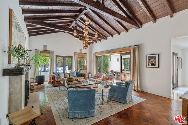 Fireplace, Interior, Living room, Wooden Beams, Wooden Ceilings, Wood Texture Flooring