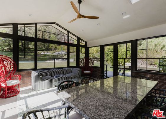Interior, Recessed Lighting, Sun Room