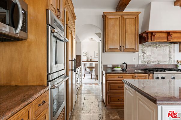 Interior, Kitchen, Wooden Beams