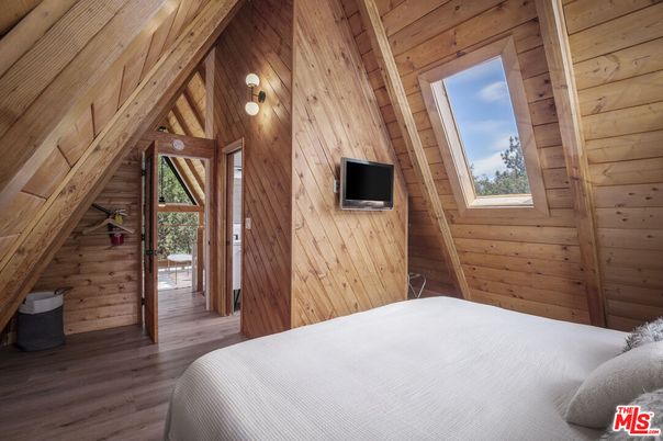Bedroom, Interior, Wooden Beams, Wooden Ceilings, Wood Texture Flooring, Wooden Walls
